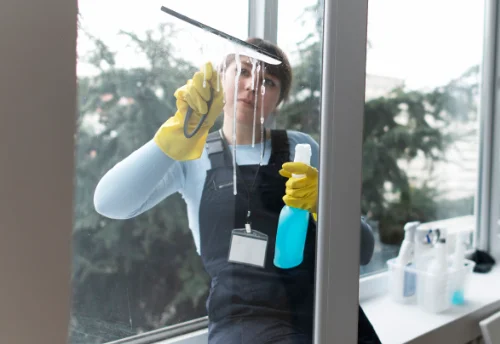 Nettoyage de vitres intérieures et extérieures à Chaudeyrac